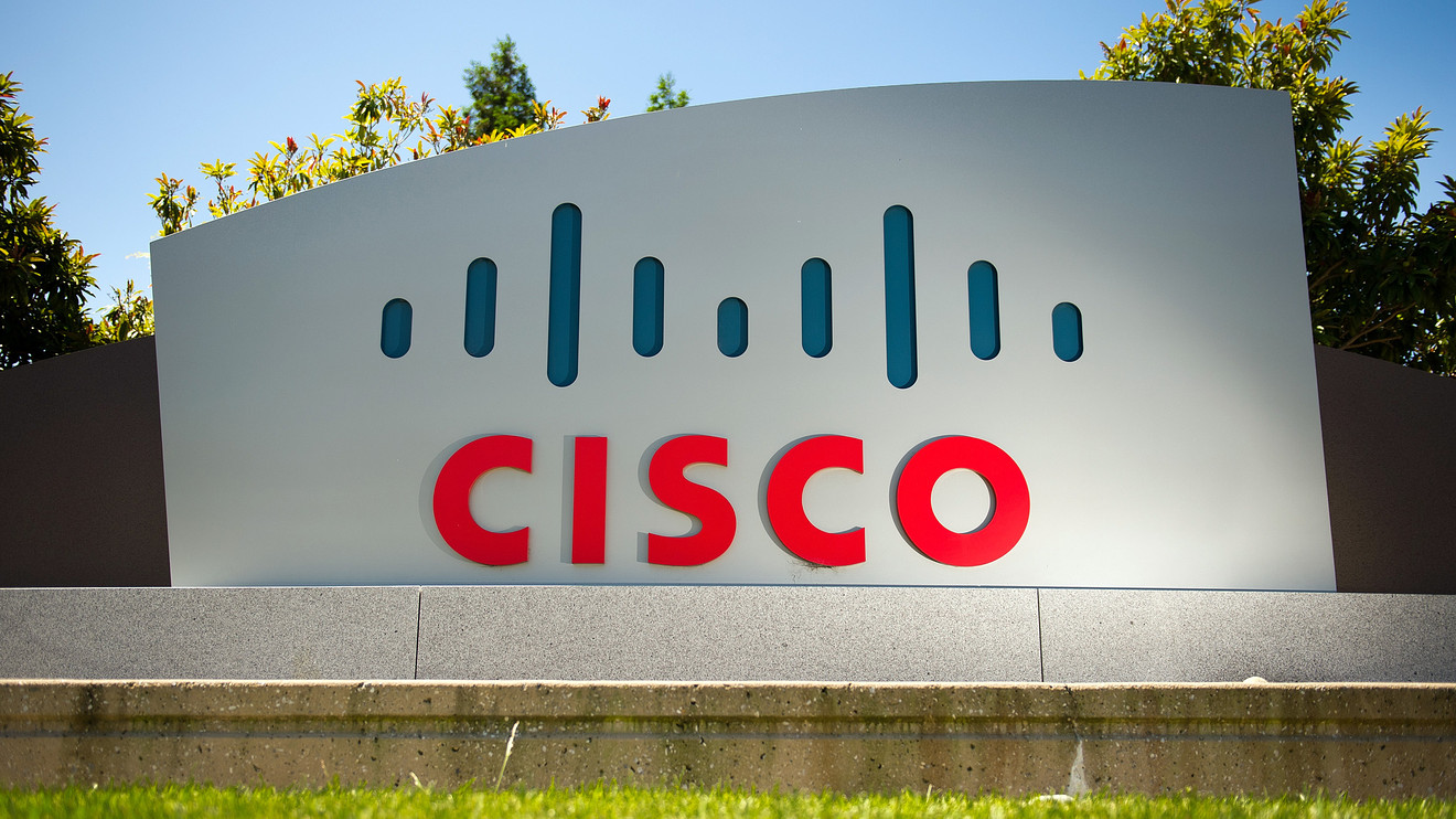 Cisco’s stock had its worst single-day drop in almost six years